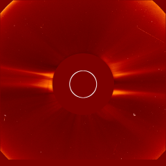 Image of solar wind