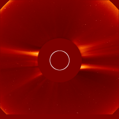 Image of solar wind