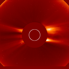 Image of solar wind