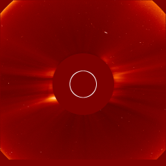 Image of solar wind