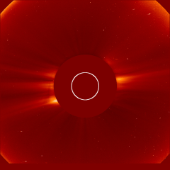 Image of solar wind