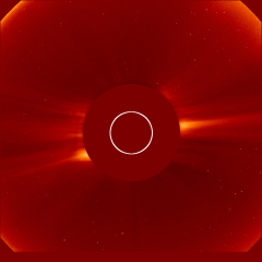 Image of solar wind