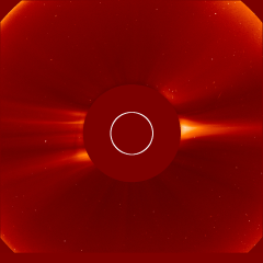 Image of solar wind