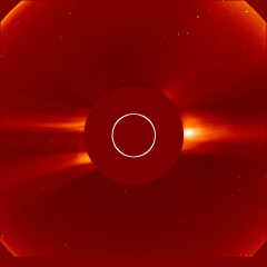 Image of solar wind