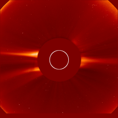 Image of solar wind