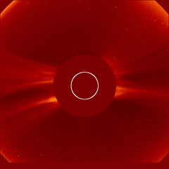 Image of solar wind