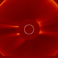 Image of solar wind