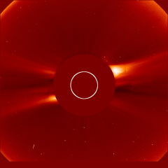 Image of solar wind