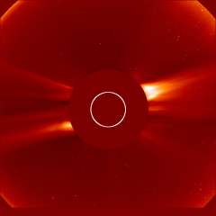 Image of solar wind