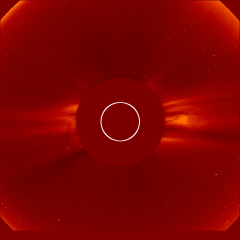 Image of solar wind