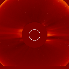 Image of solar wind