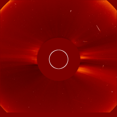 Image of solar wind