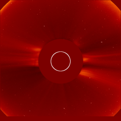 Image of solar wind