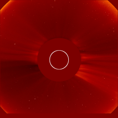 Image of solar wind