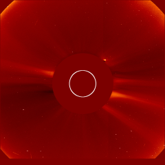 Image of solar wind