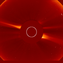 Image of solar wind