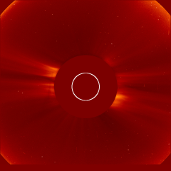 Image of solar wind