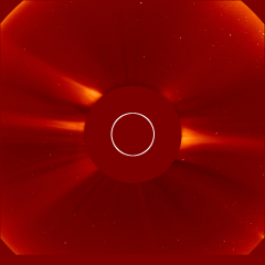 Image of solar wind