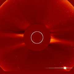 Image of solar wind