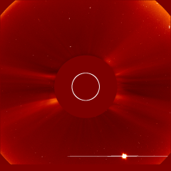 Image of solar wind