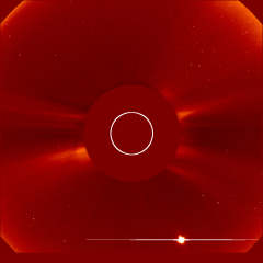 Image of solar wind