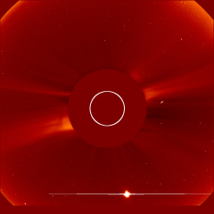 Image of solar wind