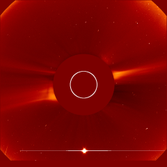 Image of solar wind