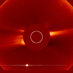 Image of solar wind