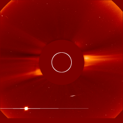 Image of solar wind