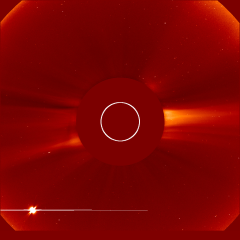 Image of solar wind