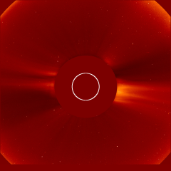 Image of solar wind