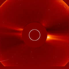 Image of solar wind