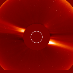 Image of solar wind