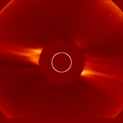 Image of solar wind