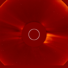 Image of solar wind