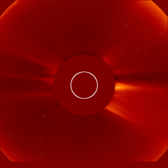 Image of solar wind