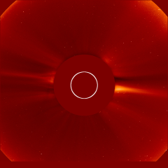 Image of solar wind