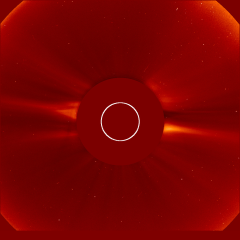 Image of solar wind