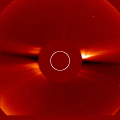 Image of solar wind