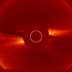 Image of solar wind