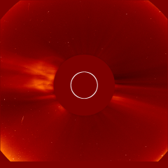 Image of solar wind