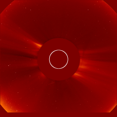 Image of solar wind