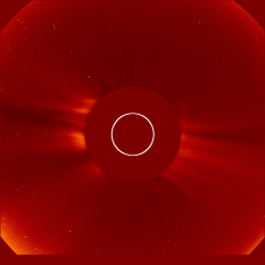 Image of solar wind