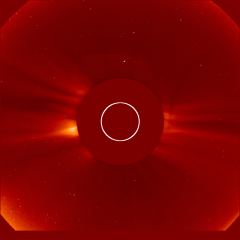 Image of solar wind