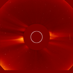 Image of solar wind