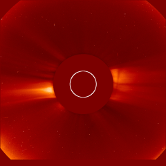 Image of solar wind