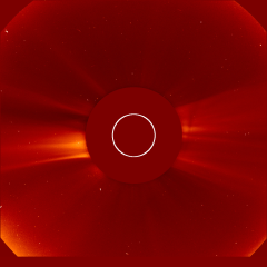 Image of solar wind