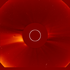 Image of solar wind