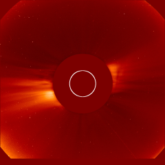 Image of solar wind