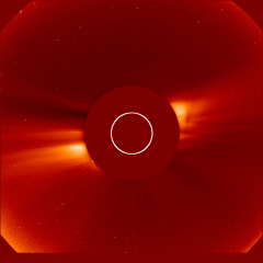 Image of solar wind